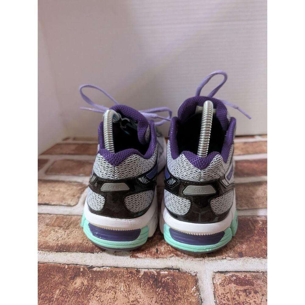 ASICS GEL-Exalte 2 Women's Running Shoes Size 10 US Gray Purple T4B6N Pre-owned - Picture 4 of 9